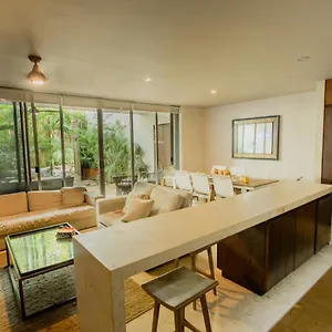 Ideal 4 Groups Aldeazama 2br 10pax Apt Papaya Playa Mexique